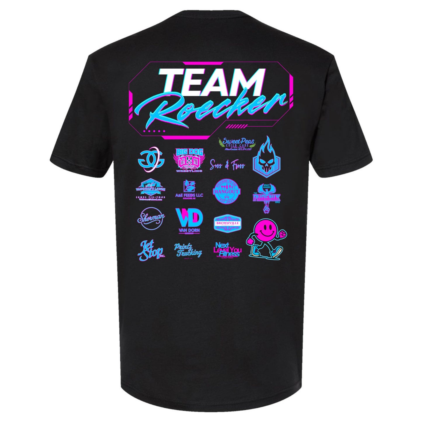 TEAM ROECKER fight tee - ADULT