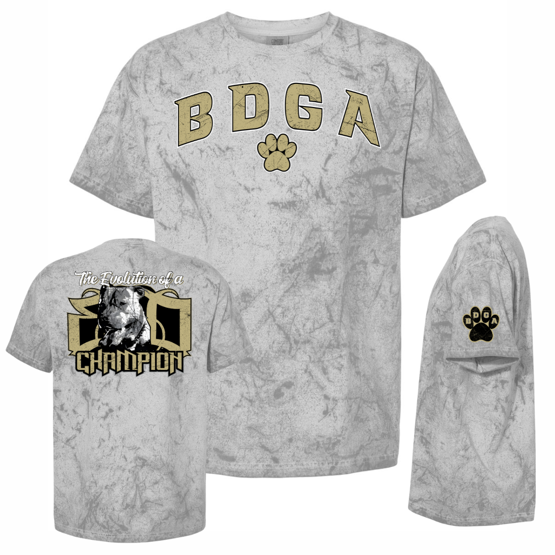 BDGA Colorblack Smoke Tee-Adult