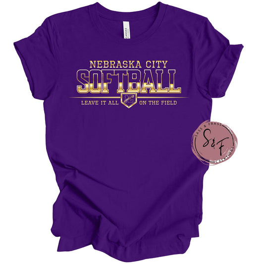 Nebraska City 14U Softball - Purple Youth