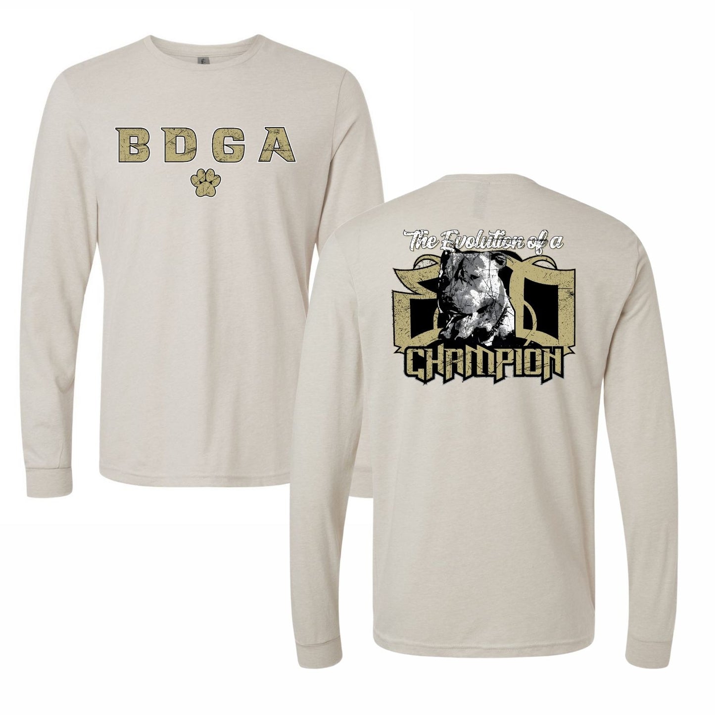 BDGA Straight Long sleeve -Adult