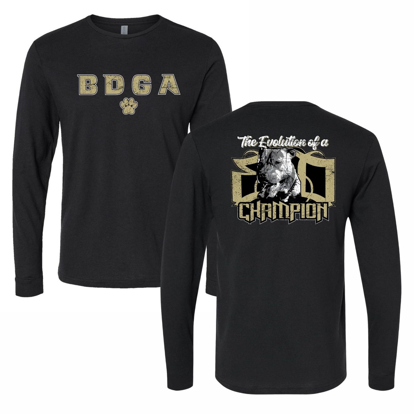 BDGA Straight Long sleeve -Adult