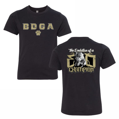 BDGA Straight Tee - Youth