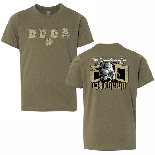 BDGA Straight Tee - Youth