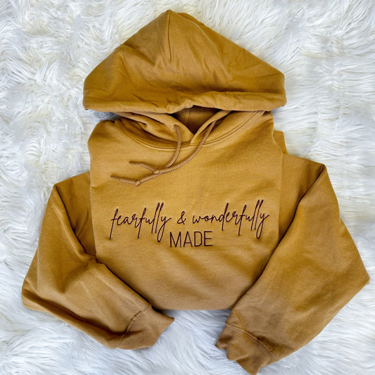 Fearfully & Wonderfully Made Embroidery