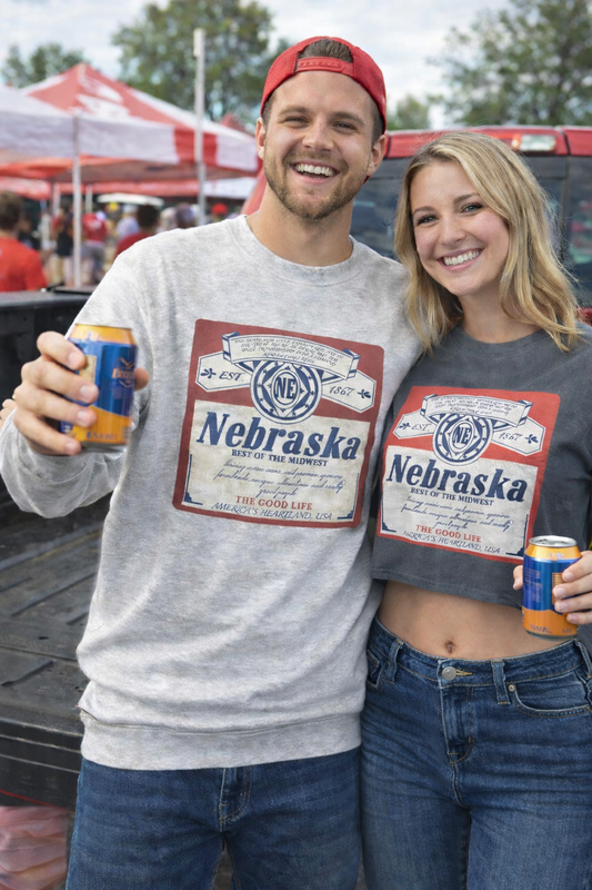 Best of the Midwest - Nebraska - Crewneck or Crop top