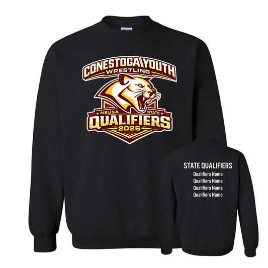 Conestoga Youth Wrestling State Qualifiers Crew